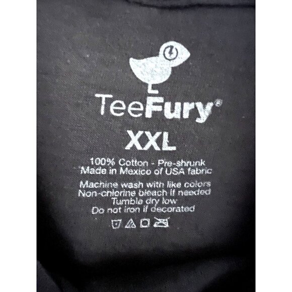 TeeFury Star Wars Hunters for Hire Boba Fett Gray Graphic T-Shirt 2XL Movie New - Picture 3 of 3